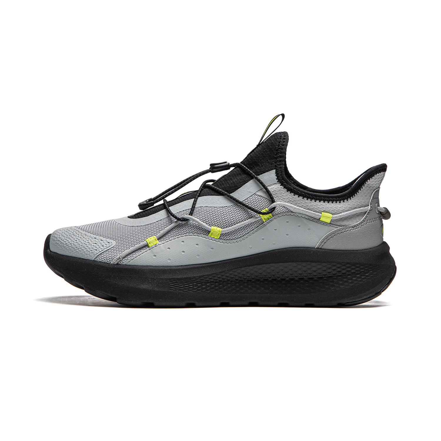 Li-Ning Yunyi Slip-On Misty Grey Men Casual Shoes AGLU263-2 45