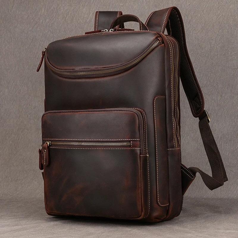 Casual Design Men Backpack Men's Fashion Style Bagpack For Travel Bag Men School Bag Man Male Backapck Business Laptop Bag 15.6