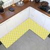Plaid Kitchen Mat Nordic Long Non Slip Kitchen Carpet for Floor Black Grey Entrance Doormat Bath Mats Hallway Rug Home Decor