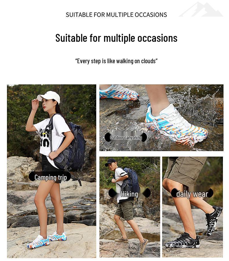 New Unisex Non-Slip Breathable Water Shoes for Outdoor Activities