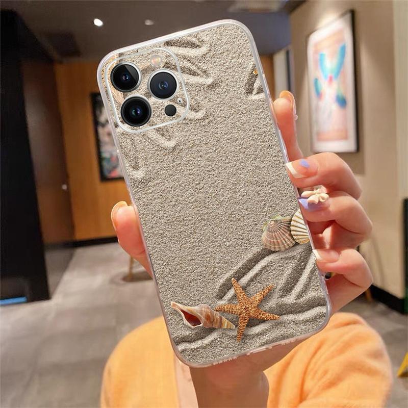 Phone Case For Iphone 17ProMax 17 Pro Air 16 15 14 13 Pro Max 16 15 14 13 Pro 15Plus Ocean Starfish