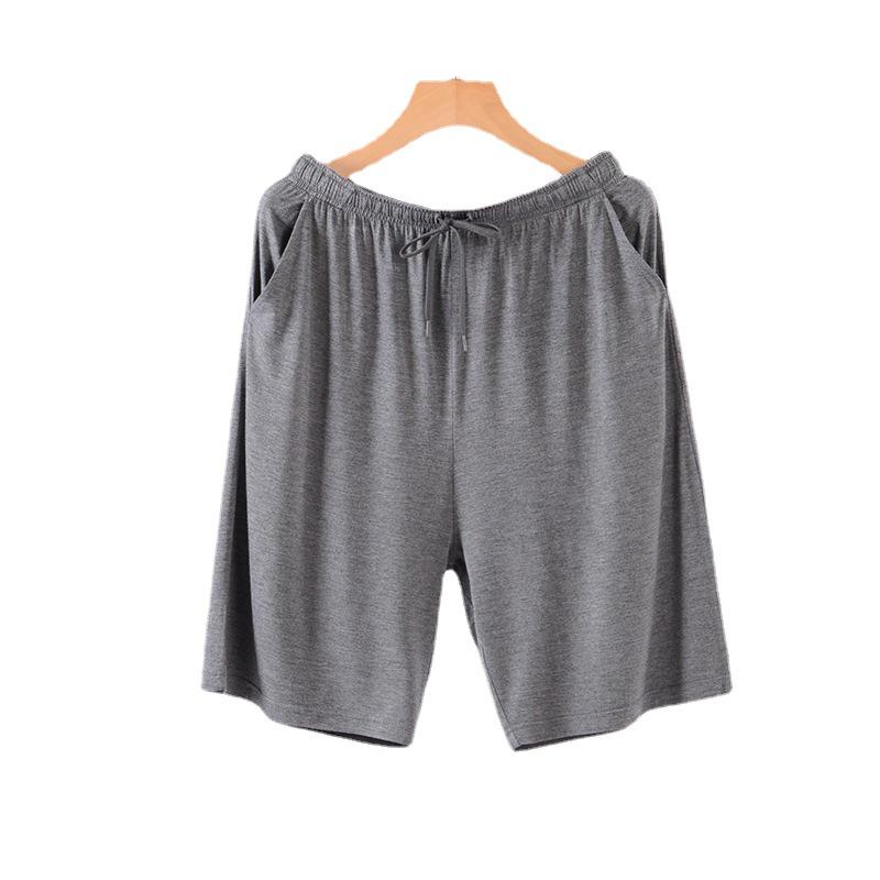 Herren Modal Sommer Freizeit Schlafshorts: Bequeme, leichte Freizeitstrickware für zu Hause.