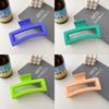 13cm Adorable Oversized Matte Hair Clip For Women In Soft And Shades Bold