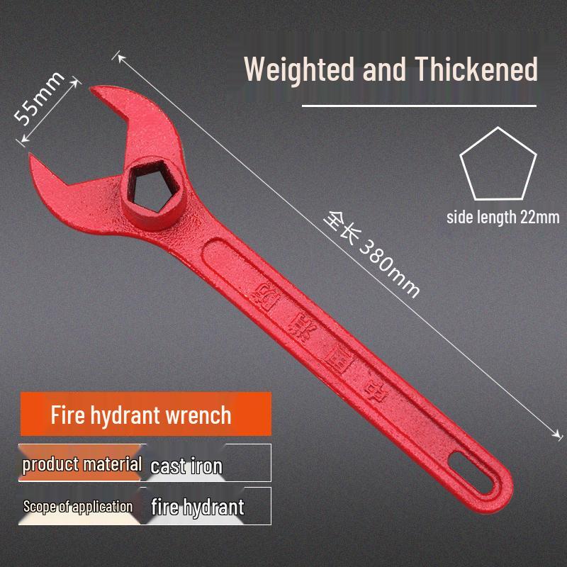 Universal Magnetic Fire Hydrant Wrench for Above and Below Ground Valves