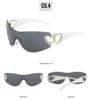 2022 Trendy Y2K Celebrity One-Piece Sunglasses for Women
