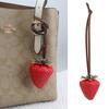 New Cross-border Three-dimensional Large Strawberry Bag Pendant Exquisite, Small and Versatile Accessories Bag Pendant Carry-on Belt