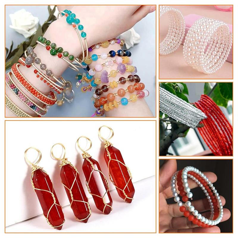 

Memory Beading Wire Jewelry Wire Steel Memory Wire Beading Wire For Jewelry Making Bracelets-B61B