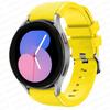 20mm/22mm Watch Strap for Samsung Galaxy Watch 4 6 Classic/5/5 Pro/46mm/3/active 2/s3/s2 Silicone Bracelet Galaxy Watch 4 Strap