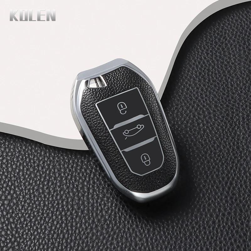 

Fashion Tpu Car Remote Key Case Cover For Peugeot 308 408 508 2008 3008 4008 5008 Citroen C4 C4L C6 C3-Xr Picasso Ds3 Ds4 Ds5