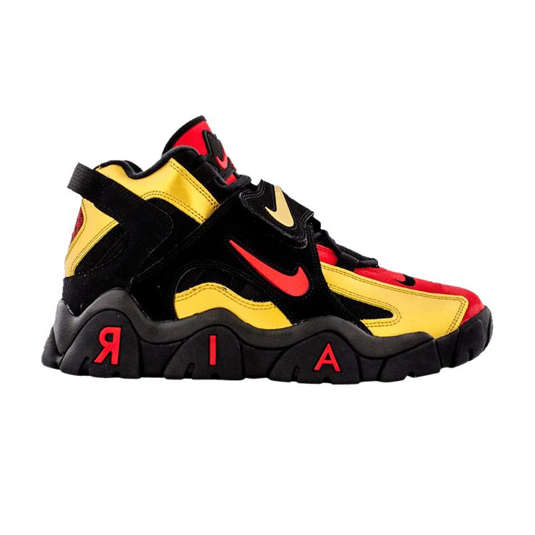 nike air barrage yellow and black