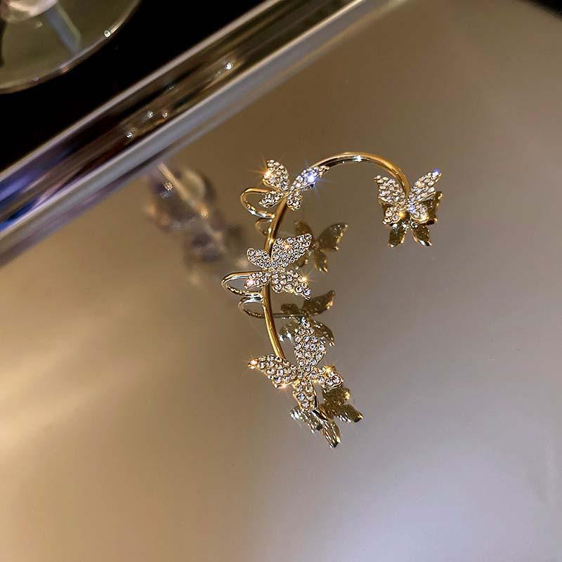 Silver Needle Twisted Diamond Pearl Stud Earrings - Elegant, Versatile Korean Style for Evening Wear