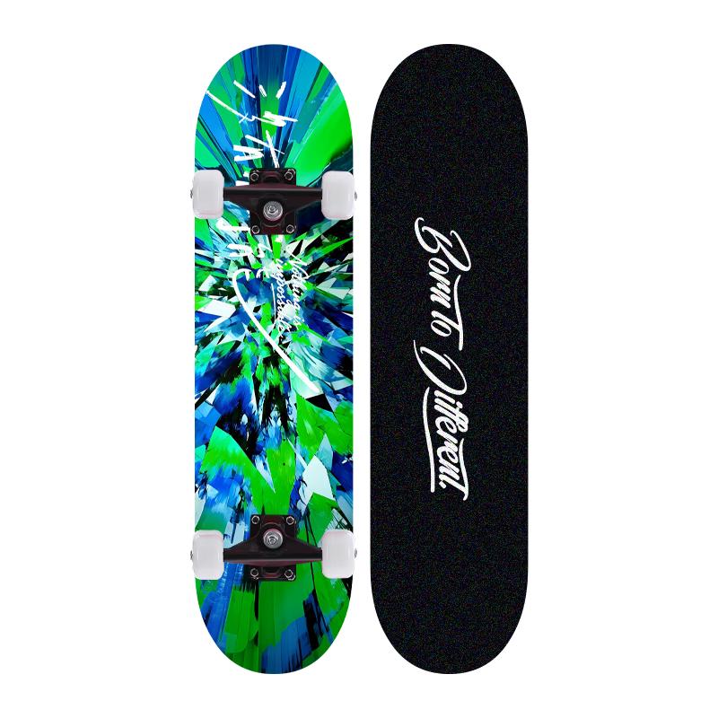 Tongbu Double Kicktail Skateboard