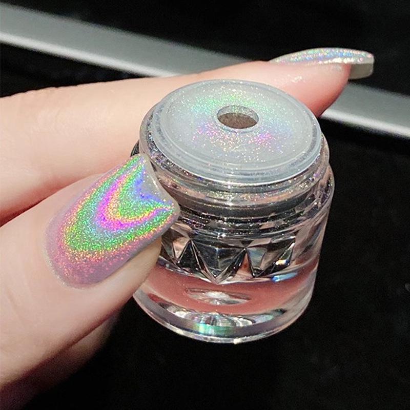 Japanese Seven-Color Laser Nail Art Mirror Powder