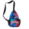 Backwoods 3D Printed Breathable Wear-Resistant Men'S Shoulder Bag Satchel Breast Bag