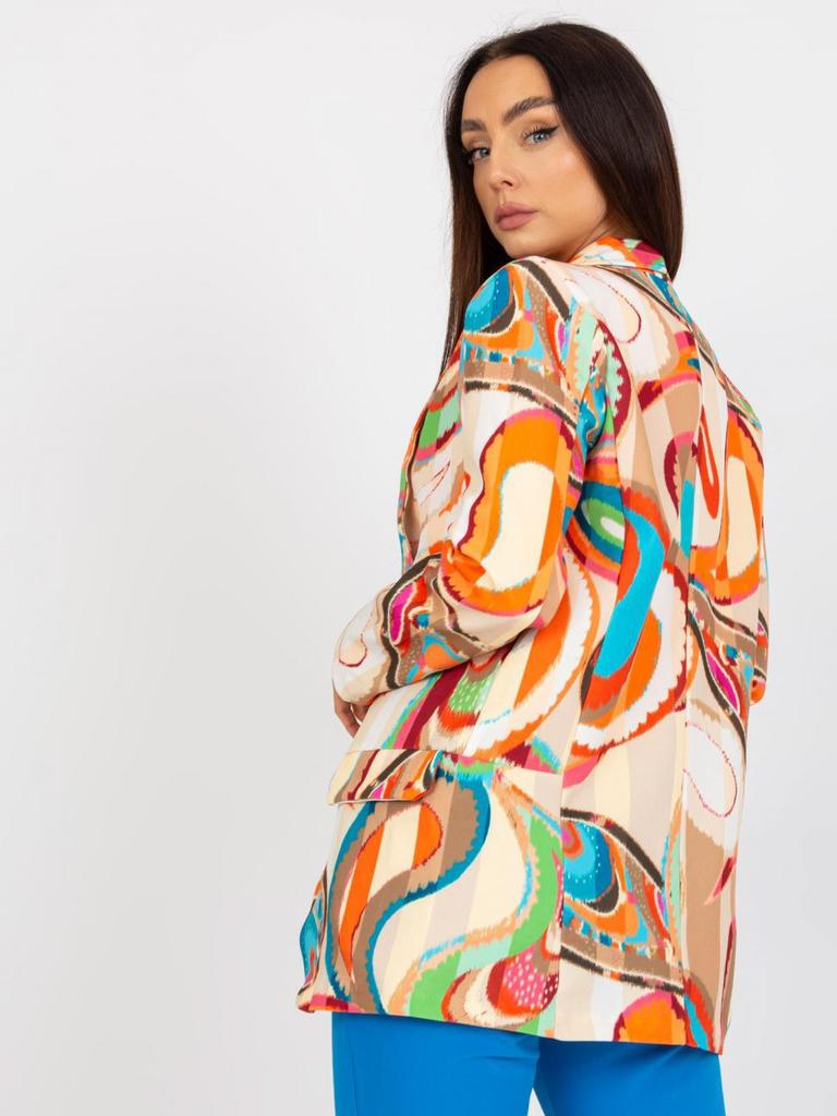 2023 Women's Colorful Pattern Suit Jacket
