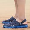 Summer Casual Sandals Shoes Men's All-match Wear-resistant Shoes Fashion Sandals Shoes for Men Men's Beach Baotou Sandals Hollow Breathable Mesh Shoes