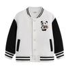 Giacca da Baseball Foderata in Pile per Bambini - Collezione Autunno/Inverno 2026, Capo d'Abbigliamento Versatile Taglia Media/Grande