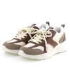 Himiko (Himiko) HIMIKO / Mixed Material Combination Sneakers / 647102 Brown 230