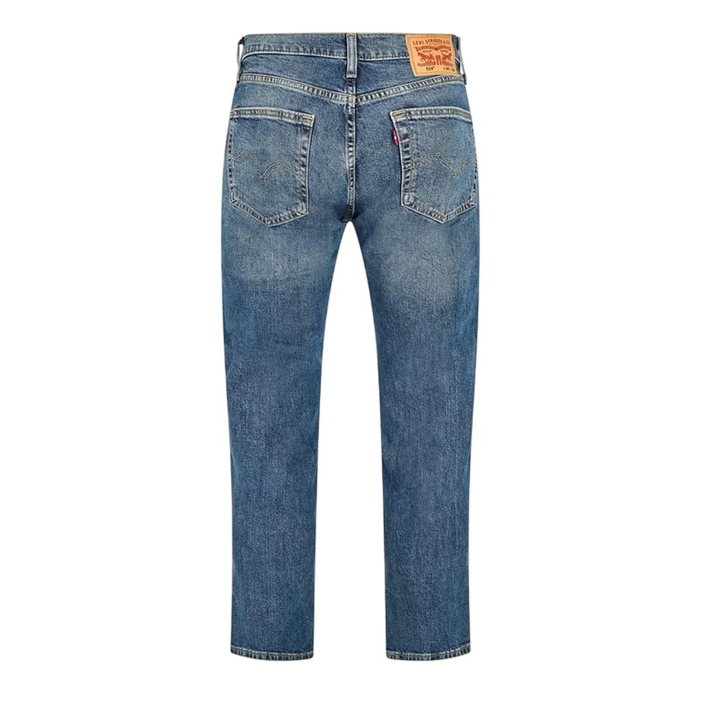 Levis Mens 514 Denim 5 Pockets Straight Leg Jeans