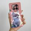 Für Redmi Note 14 Pro Plus 5G Hülle Note14 Pro+ 5G Weiche Silikon Handyhülle Süß Bemalte Modische Cartoon-Bedruckte Rückseite