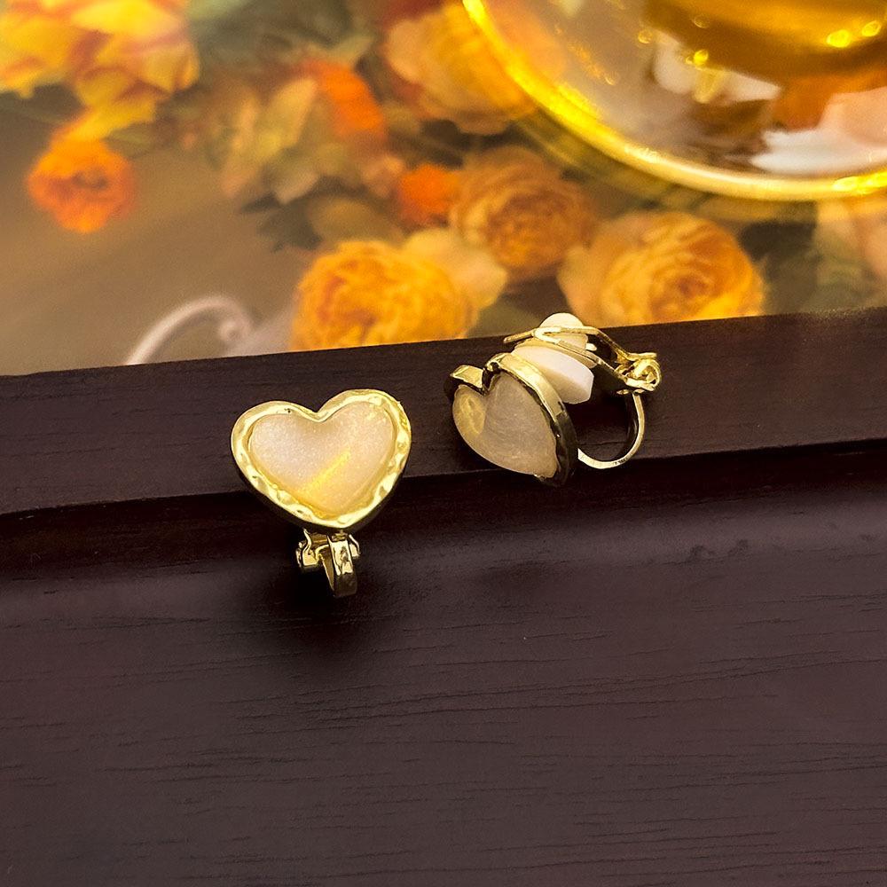 High-End Französische Dreieck Ohrclips ohne Piercing - Damen Einfache, Elegante, Luxuriöse Ohrringe