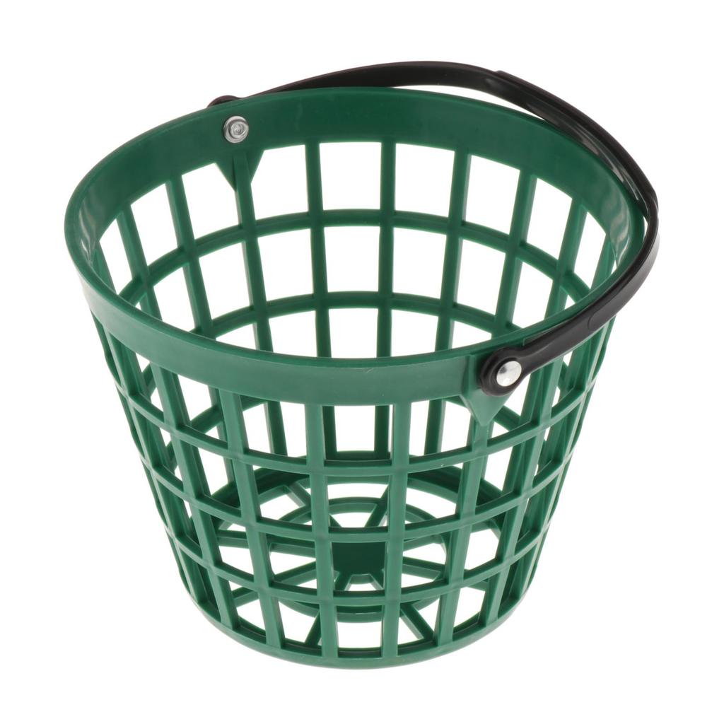 Solid Golf Ball Basket Range Bucket 