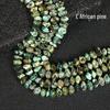 Jade Rhodochrosite Prehnite Sunstone Hawk's Eye Irregular Faceted Beads