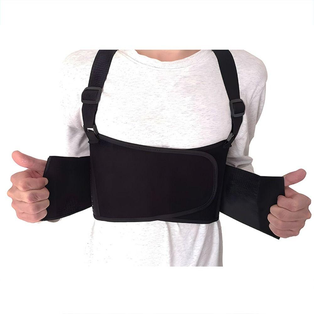Adjustable Straps Industrial Brace Shoulder Straps Lumbar Support Belt Work Brace  Heavy Lifting