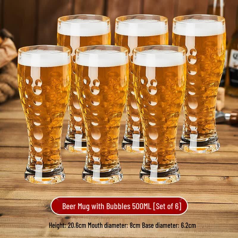 Qīwēi Large Capacity Multi-purpose Glass Mug