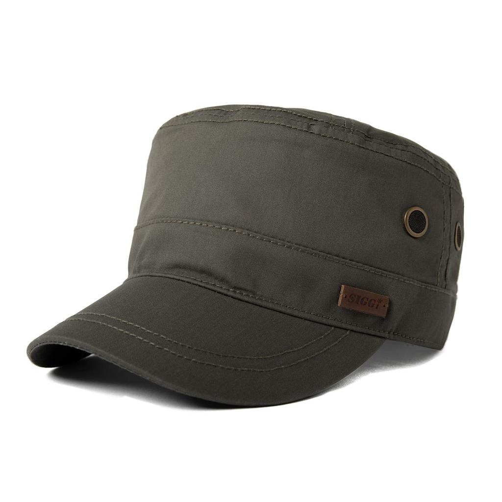 Siggi Work UV Suitable for and Outdoor Activities Dark Men's Cap, Protection, Breathable, Fishing, Mountaineering, Work, Golf, (XL, Gray)