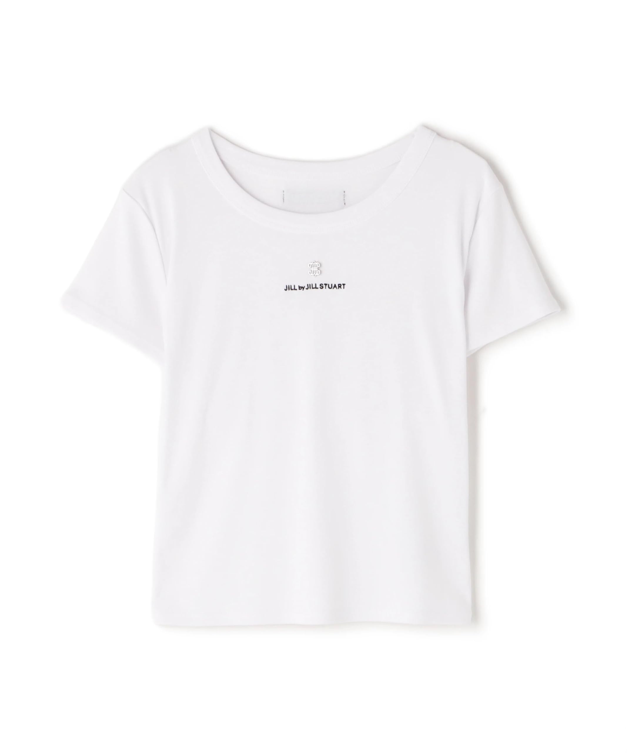

Jill by Jill Stuart Compact Logo White One-Point T-Shirt, Women s, белый