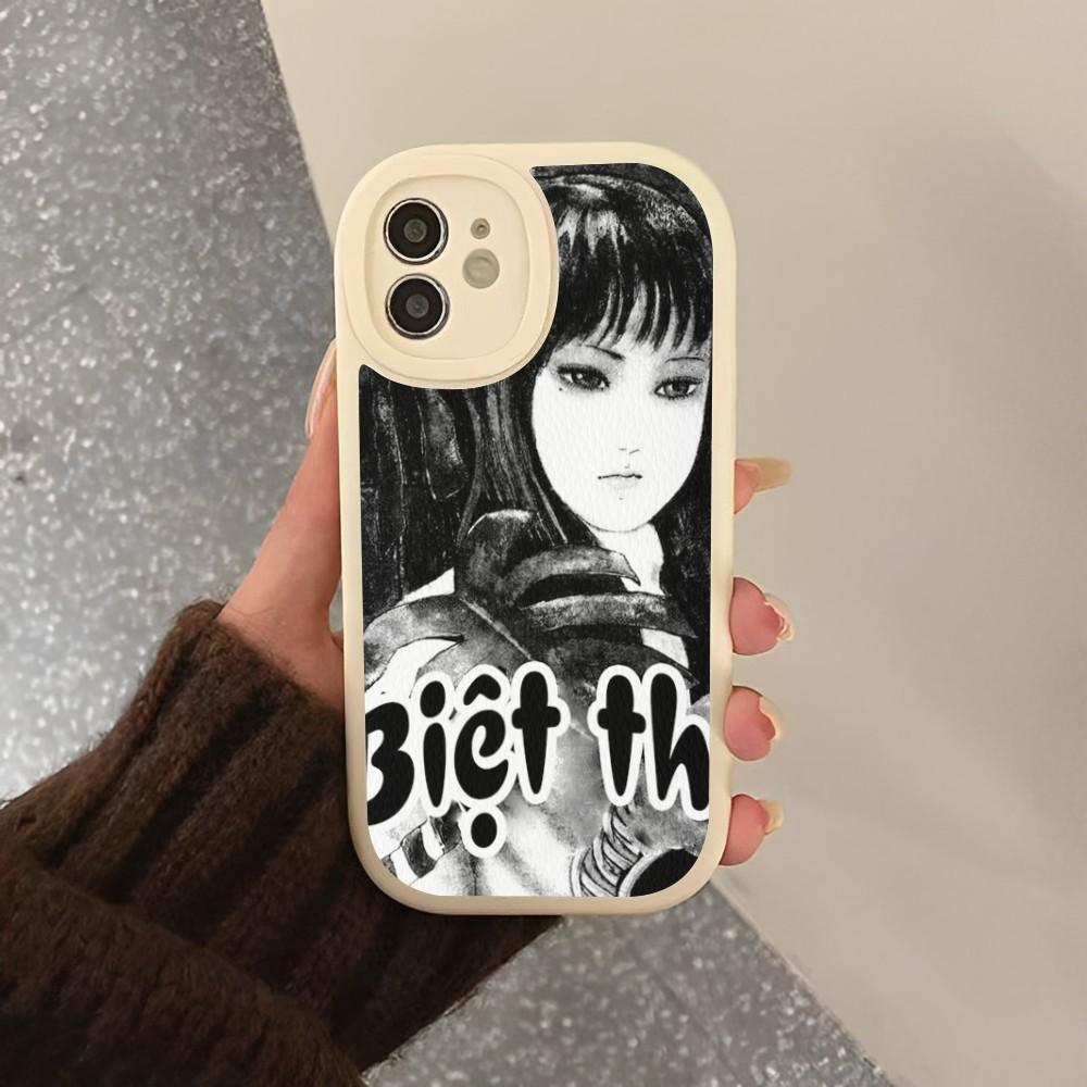 

Чехол для телефона Хоррор-комикс Томиэ Жесткая кожа Для iPhone 16 15 14 13 12 Mini 11 14 Pro Max Xs X Xr 7 8 Plus Fundas iphone 13promax