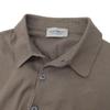 JOHN SMEDLEY Excellent Condition Sea Island Cotton Knit Polo Shirt, Men's, Brown, Size L Tops L BrownUsed