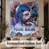 Custom Text Printed Tapestry Arcane Pattern Large Wall Hanging Indoor Room Decor