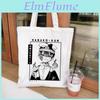Hanako Toilet Anime Japanese Bound Kun Eco Canvas Shopper Bag Manga Tote Bags Harajuku Women Shoulder Bag Shopping Bag Handbag