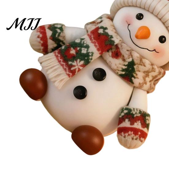 Christmas Gift Tags Snowman Hanging Ornament, 2D Acrylic Lightweight Pendant, Fade Ornaments Resistant Piece for Holiday Tree Party Festive