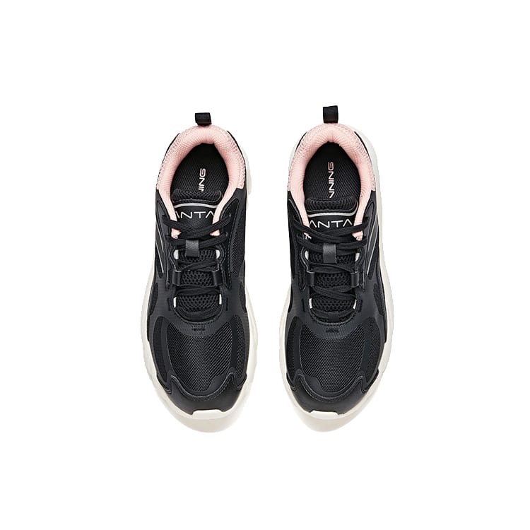Anta Running Collection Low top Running Shoes Women's Black Pink White 12945567-1