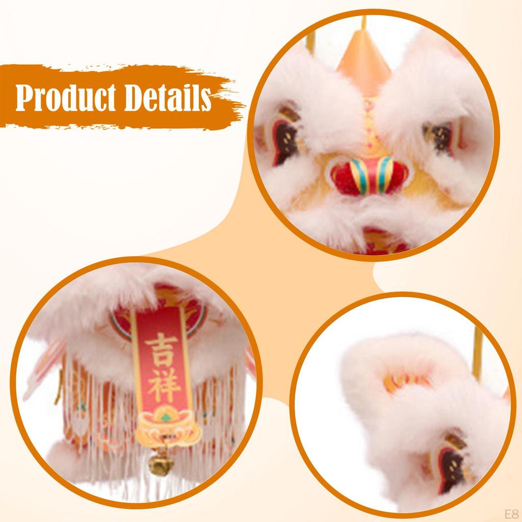 Lion Dance Lantern DIY Kit for Family Activity Props Lunar Year Festival