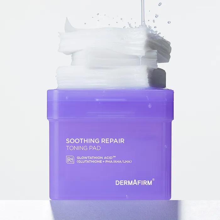 [5 x 1ml toning creams included] Soothing Repair Toning Pad R4 70 sheets