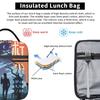 JJK Anime Gojo Saturo  Insulated Lunch Bag Thermal Bag Reusable,Lunch Container Jujutsus Kaisens Anime Leakproof Tote Lunch Box