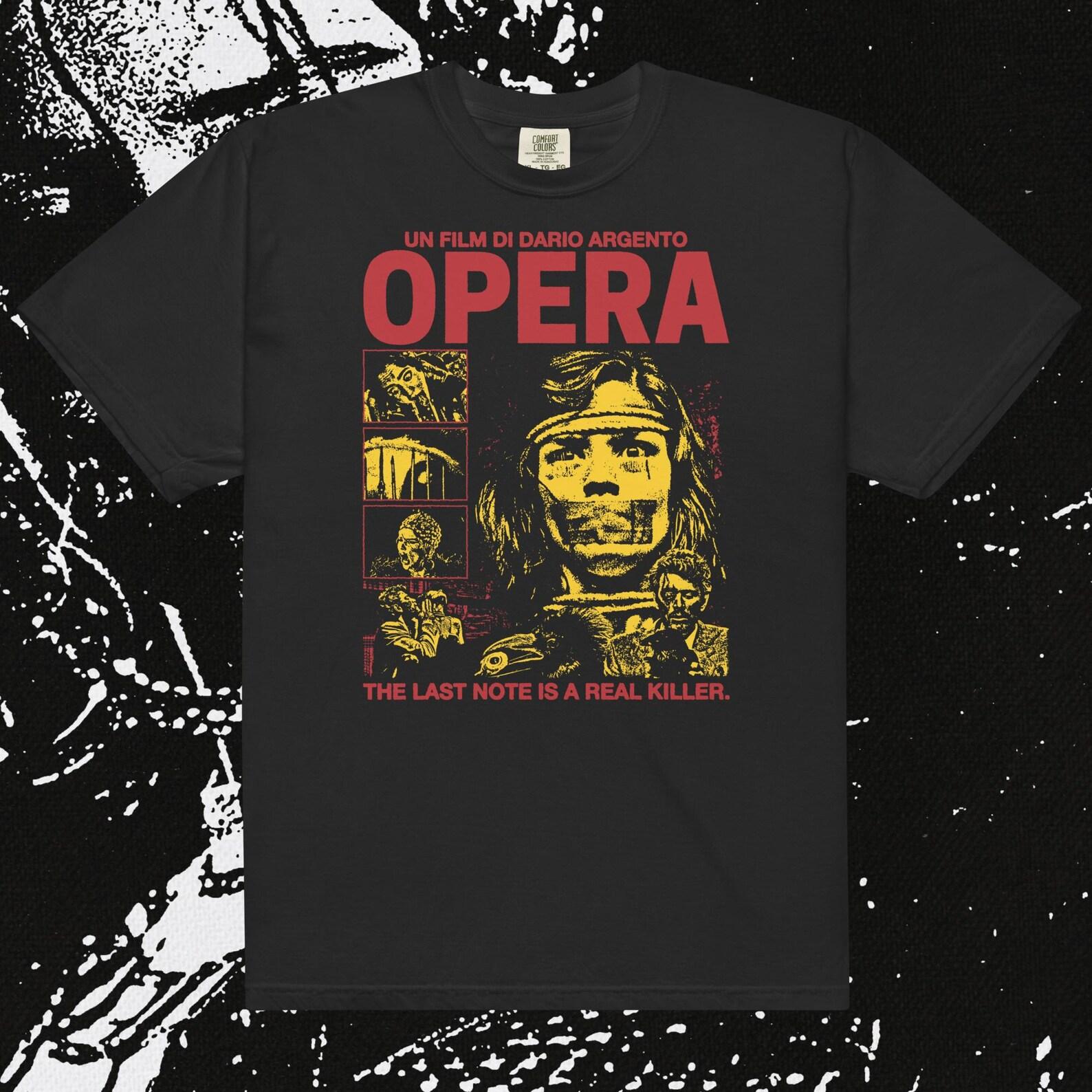 Opera Directed By Dario Argento Punk T-Shirt: The Last Note Is A Real Killer. 3XL