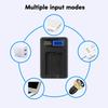 Portable LCD USB Chargers for NEX5 NEX5R NEX5N NEX3 NEX3N NEX7 Battery Convenient and Compact Charging Solution