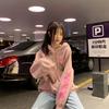 Ins Super Fire Fleece Thickened Sweater Women's Autumn and Winter Oversize Hooded Jacket Korean Version Tide Lazy On Clothes