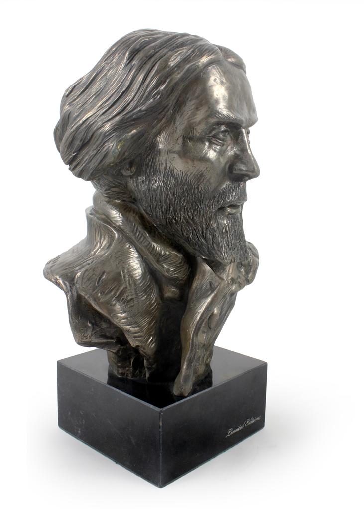 Cyprian Kamil Norwid - Marmorbüste, Statuette einer berühmten Persönlichkeit, Dekoration für Büro, Schule und Hotel von der Marke Art-Dog