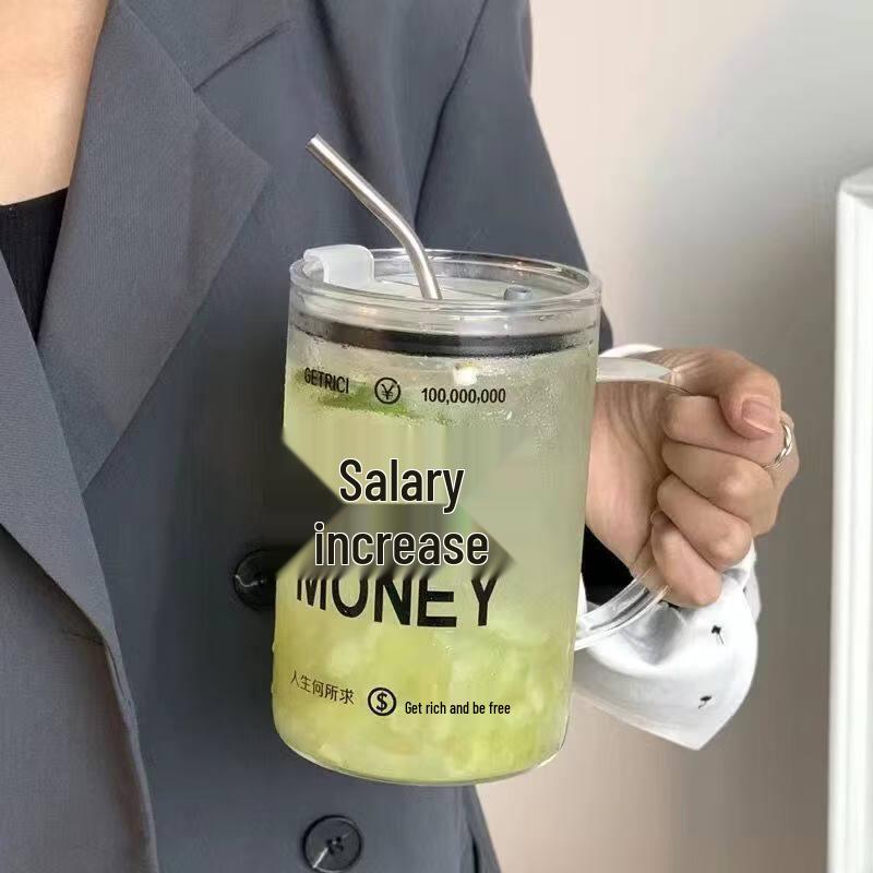 ZISIZ 1 Liter Office Glass Cup