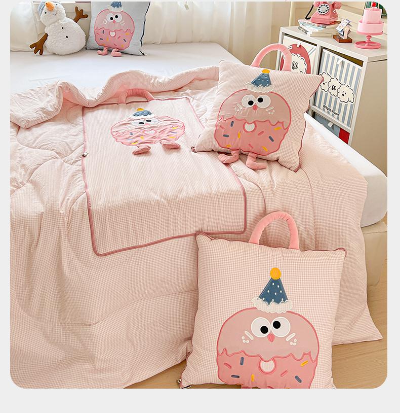 Four season washed Quqi multifunctional pillow