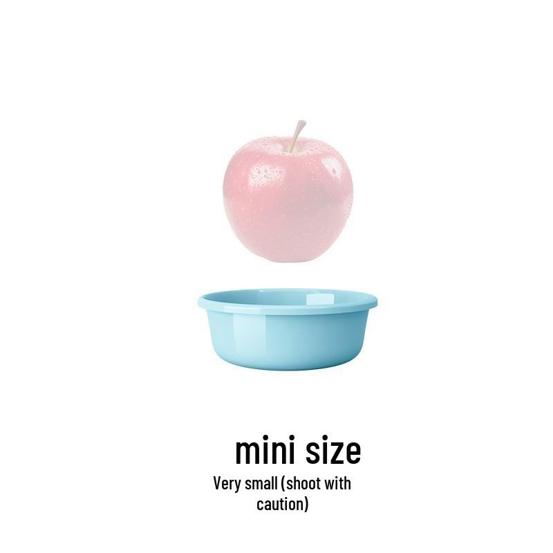 Large Durable Multi-Purpose Plastic Wash Basin for Dorms and Babies