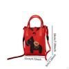 Crossbody Bag Shoulder Mini Phone Handbag with Festive Design And Polyester Material