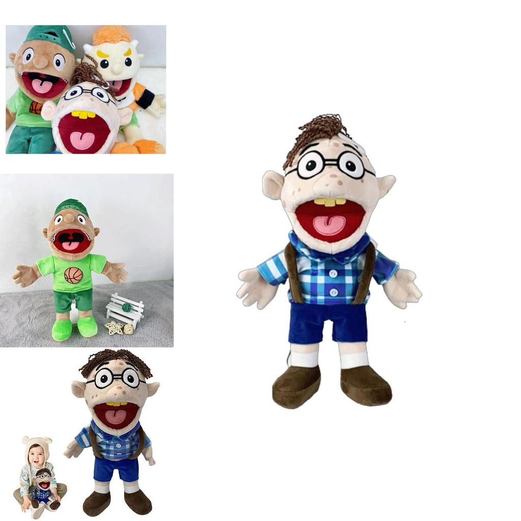 Jeff Plush Toy Puppet For Parent-child Interaction Joseph/bernard Schoolmate