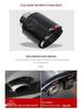 Stainless Steel Tailpipe with Single Outlet for Carbon Fiber Sport Exhaust Modification